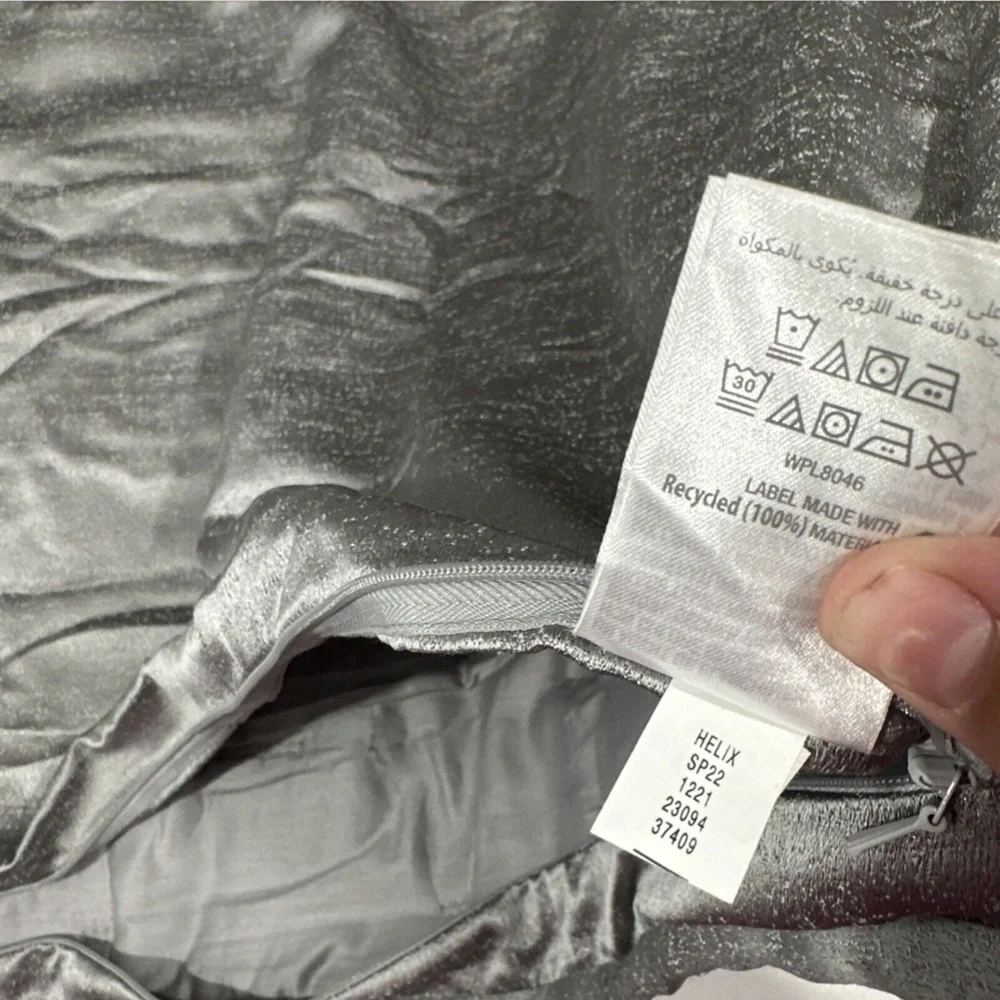 NEW $135 [ 1 Standard ] Quilted Pillow‎ Sham for Hotel Collection Helix Slate